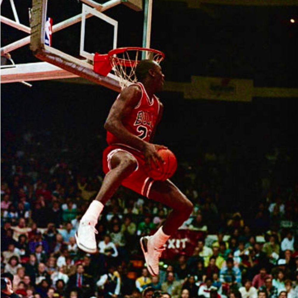 MICHAEL JORDAN CHICAGO BULLS VINTAGE ULTRA PREMIUM GLOSSY NBA 8.5x11 POSTER SET!